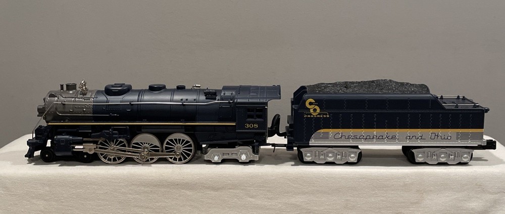 MTH RK Chesapeake & Ohio 4-6-4 Locomotive & Tender #308