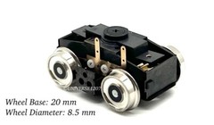 HO/J/On30/O16.5/Oe Gauge Aru-Model HO-20T Bogie/Truck 20/8.5 mm H0 0e Scale