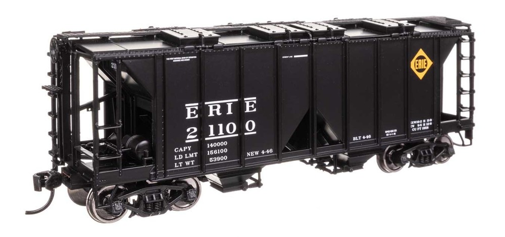 49716 Walthers HO ACF 1958 Cu Ft Covered Hopper Erie #21118