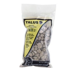 Woodland Scenics Extra Coarse Talus Bag Brown/21.7 cu in WOOC1277 Train Scenery