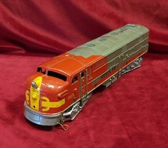 BACHMANN SANTA FE 1095 Locomotives VTG Model Train 1970s