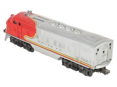 Lionel 2243 Vintage O Santa Fe F-3 Powered A Unit Diesel Locomotive