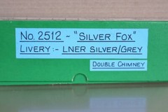 PRO-SCALE KIT BUILT BRASS LNER 4-6-2 CLASS A4 LOCOMOTIVE 2512 SILVER FOX ol