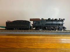 B.L.I. #6704 P.R.R. E-6 4-4-2 Steam Loco #92 w/DCC & Sound H.O. 1:87