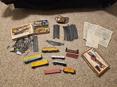 Bachmann HO Union Pacific 866 Train Set EXTRA Cars, Track, Transformer, Bridge