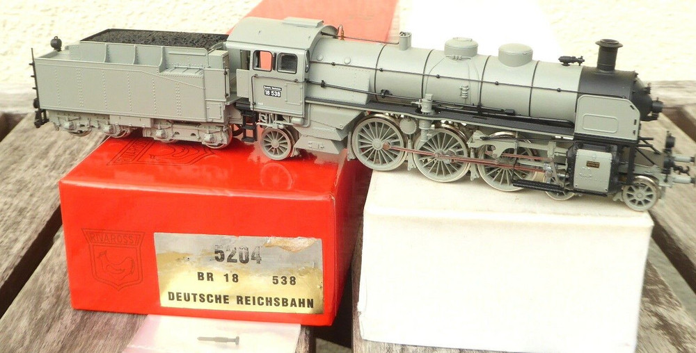 Rivarossi 5204 H0 Pacific-Dampflok Br 18 538 – S 3/6 Photo Grey The DRG Epoch 2