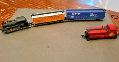 n scale loco life like little joe electric Steam Engine vintage train set