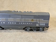 Lionel Postwar 2344 New York Central F3 AA Locomotive Vintage A B C Lot of 3