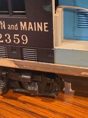 Vtg.~ Lionel 2359 Vintage O Boston & Maine GP-9 Diesel Locomotive/Display Model