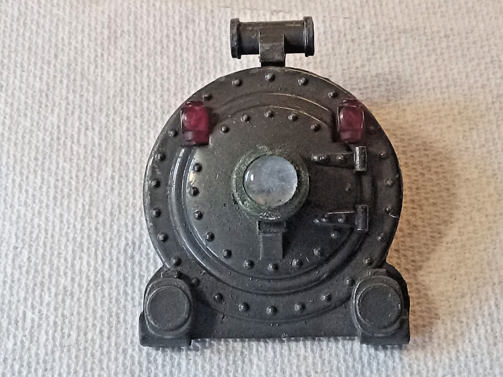 VINTAGE PREWAR LIONEL TRAIN 249E STEAM ENGINE FRONT BOILER GRAY HATCH W/ LATCH