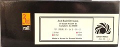 3rd Rail 7344 O BRASS Pennsylvania N-1 2-10-2 Steam Locomotive #7344 (3-Rail)