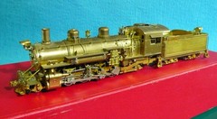 Westside Model D&RGW K-37 Mikado HOn3 Gauge Brass Steam Locomotive Nakamura 089