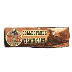 T and S Trains Battery Operated Steam Locomotive C & C Railways Tender Black Red