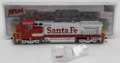 Atlas 40005143 N Scale Santa Fe Dash 8-40Bw Diesel Engine #505 w DCC/Sound EX