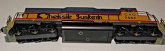 KATO 37-017 HO Scale Chessie System EMD SD40 Diesel Engine C&O #7557