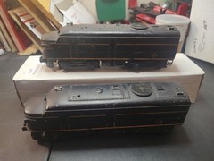 Lionel 2032 Erie AA Alco Diesel Set, 1952-54 USA NEW YORK