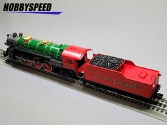 MTH PREMIER CHRISTMAS USRA PACIFIC 4-6-2 STEAM ENGINE #25 O GAUGE 20-3979-1 NEW
