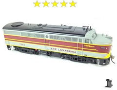 Rapido ~ HO Scale ~ Alco FA-1 ~ Erie Lackawanna #7344 ~ DC/Silent ~ 037045