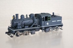 UNITED SCALE MODELS PFM GOLD MILL LUMBER VULCAN 50 TON DUPLEX LOCOMOTIVE 4 on