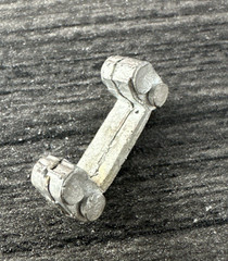 Nn3 GHQ Cylinder Saddle for Steam Locomotive – White Metal Nn3 NOS!