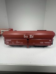 Fleishmann 5520, DB Self-Unloading Hopper, & Baggage Cart “Prussia Railway”