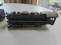 Marx 666 Engine Train Tender O gauge O27 Vintage Locomotive Is Dirty (228)