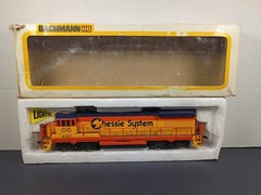 Bachman GE U36B Diesel Locomotive Chassis HO Scale Item 0626 Read