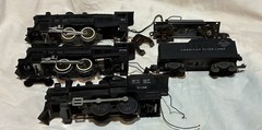 American Flyer S Scale Steam Locomotive 4 Wheel & Tender Motor Parts