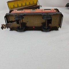 Vintage Marx Wind Up Locomotive Tin Lot – No Key & Untested – Please See Picture