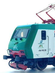 VITRAINS 2711X E464 903 ER FER White/Red/Green With Trenitalia Logos DCC SOUND