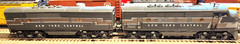 LIONEL RARE 2344 NEW YORK CENTRAL AB UNITS IN VERY GOOD CONDITION, RUNS WELL!