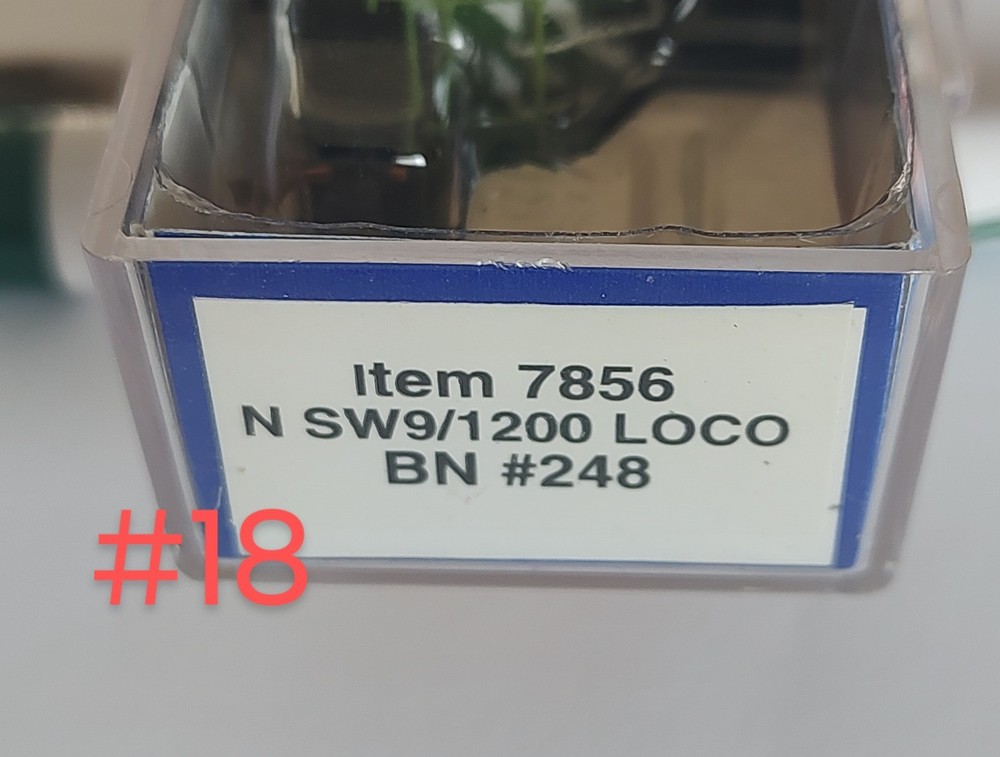 N SCALE LOCOMOTIVE ITEM #7856 N SW9/1200 LOCO BN #248