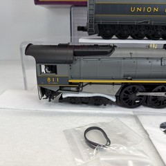 MTH Premier 20-3078-1 Union Pacific Gray FEF 4-8-4 Northern PS.2 O New #811 BCR%
