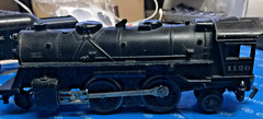 (0) LIONEL 2-4-2 A Unit Steam Powered Loco & Tender #1120 Untested Good 7.5/10