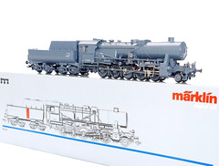 Marklin DIGITAL AC HO Deutsche Reichsbahn DR BR-52 WWII WAR STEAM LOCOMOTIVE MIB