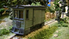 ON30 , FREIGHT BOX CAB KIT ,NEEDS MODEL POWER HO PLYMOUTH DONOR TO RUN