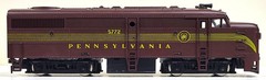 MODEL POWER, CAT #822, ALCO FA2 DIESEL, PENNSYLVANIA RR #5772, LIGHTED, POWERED