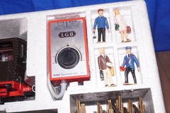 LGB G 20401 Start Set Steam Locomotive Stainz Brown Analog DC in OVP