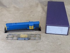ALCO C-420 HH High Hood D&H #201 SHELL – BENT RAILING