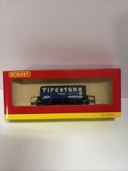 Hornby R6343 7 Plank Firestone Wagon 00 Gauge 2004 Brentford NOS