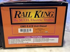 MTH30-2187-1 & 2187-3 EB ABA Diesels W PS Horn 2 In Box