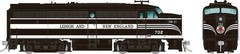 Rapido 37022 HO Alco FA1 – Standard DC Lehigh & New England 710 (black, white, r