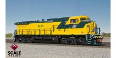 ScaleTrains N GE C44-9W Dash 9-44CW Chicago & Northwestern CNW #8655 DC SXT38697
