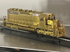 Overland Models OMI-1933 HO Brass EMD SD40 Low Hood Ajin Korea UNRUN NEW – MINT!