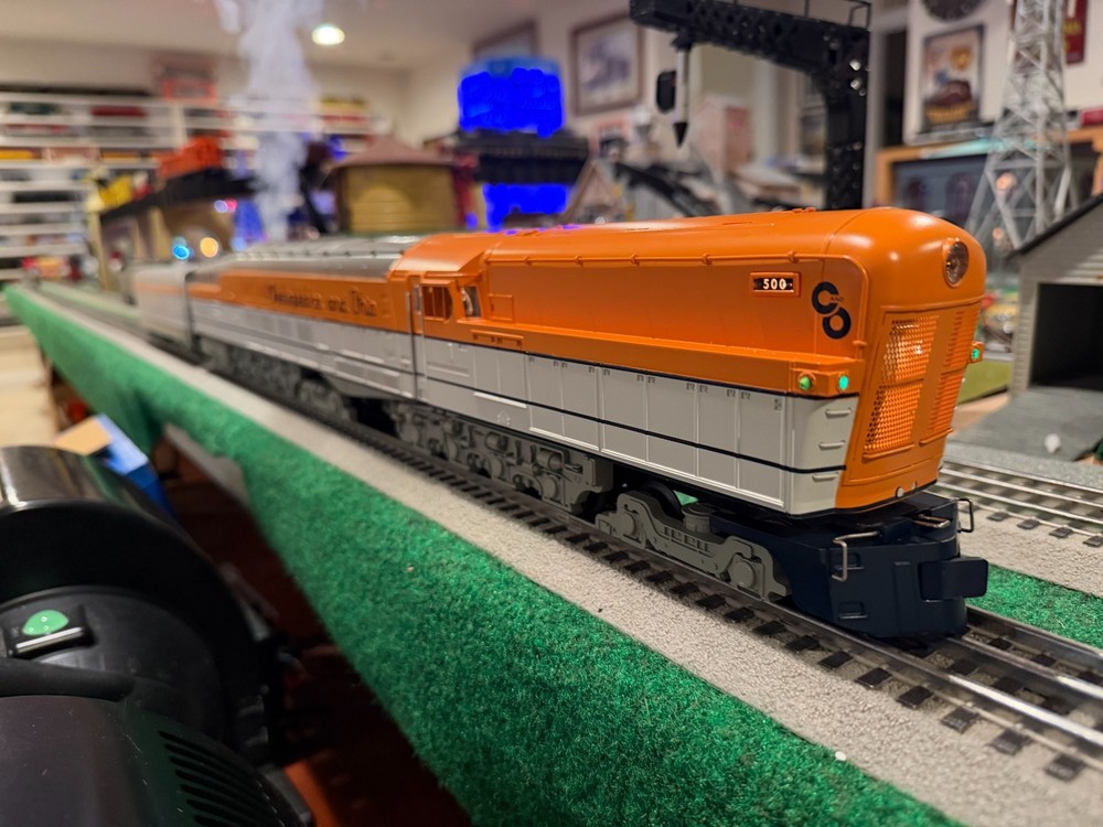 MTH 20-3042-1 C & O M-1 Steam Turbine Electric Engine LN/box