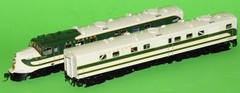 HO Brass SOUTHERN DL-109/110 Diesel Locomotives #6400/6400A Overland Models DCC