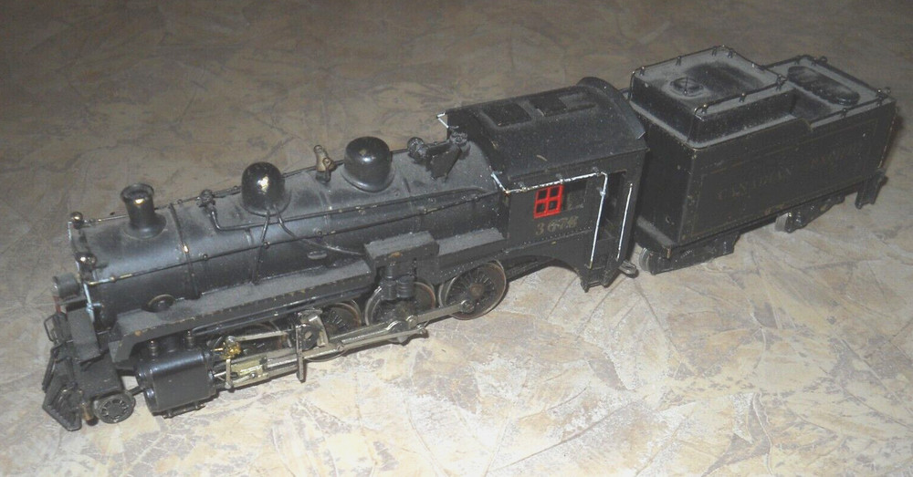 RARE!! HO Brass Pacific Pike Canadian Pacific 2-8-0 N-2A Tested & Runs.