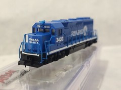 Atlas N DCC Ready GP40-2 Conrail Quality 3403 New Tested Diesel Locomotive