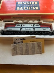 LIONEL 18303 DIECAST AMTRAK GG-1 DIESEL LOCO- 4-6-6-4-TWO PULLMOR MOTORS- NEW