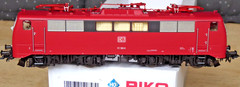 Piko 51858 DCC Sound E-Lok Ex BR 111 Orient Red DB AG Epoch 5/6, LED Light New